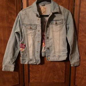 The Children’s Place Fairy Jean Jacket Youth Large